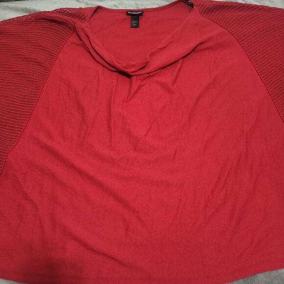 USED Lane Bryant  Plus Size Blouse  22/24 Sweater Knit Short Sleave Top - Picture 2 of 16